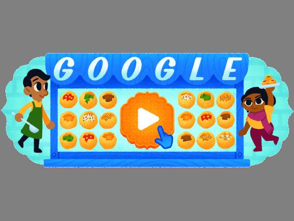 Google Doodle celebrates Indian snack, Pani Puri