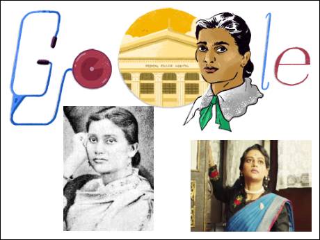 Google doodle honours pioneering female doctor, Kadambini Ganguly