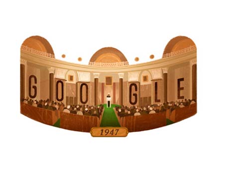 Google doodle marks Indian  Independence Day