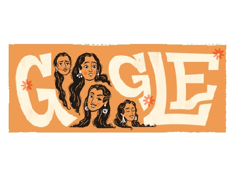 Google doodle remembers  Bollywood legend Nutan