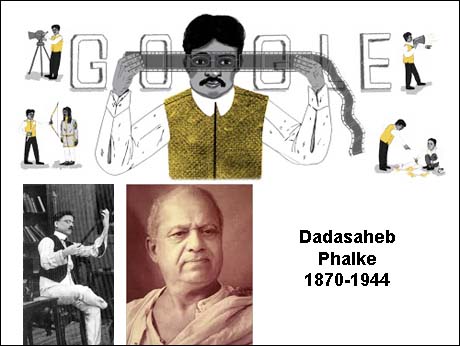 Google remembers   Father of Indian Cinema with a doodle