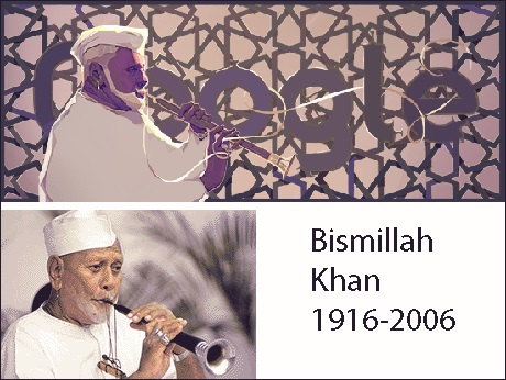 Google remembers Ustad Bismillah Khan
