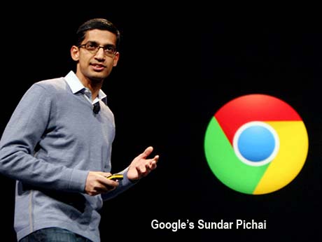Google's India-born  Sundar Pichai is now Big Boss of  products & innovation