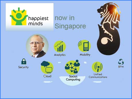 Happiest Minds to spread its joyful technology to Singapore