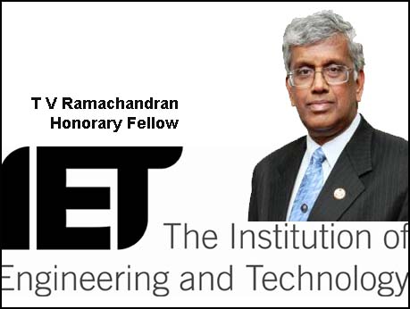 IET honours Vodafone India's   TV Ramachandran