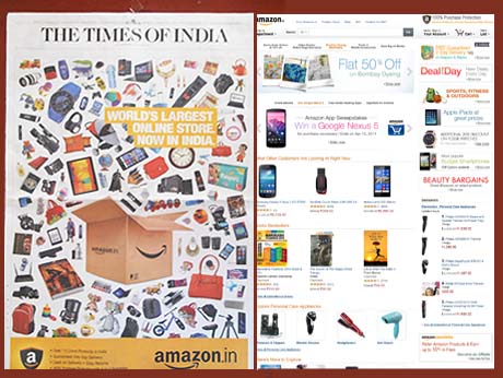 In 10 months of India presence, Amazon is already largest e-tailer