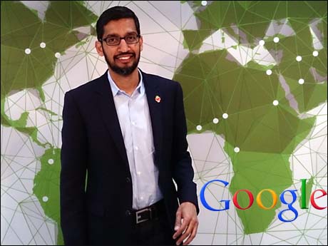 India-born  Sundar Pichai to head a new, focused  Google