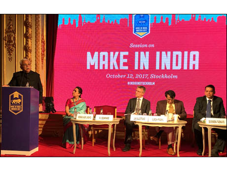 India takes  Make in India Message to Sweden
