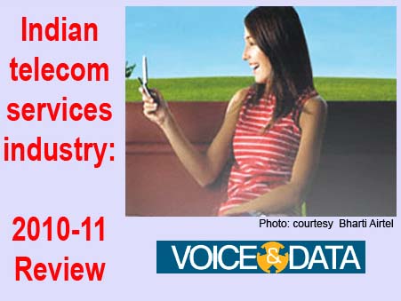 Indian mobile phones , now  a 1 trillion rupee  biz: Voice&Data