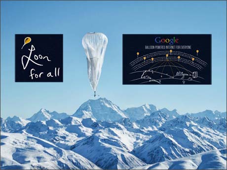 India to try out Google's balloon based Internet solution
