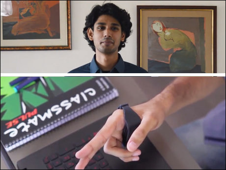 Indian brains create world-first gesture-based   work automation device