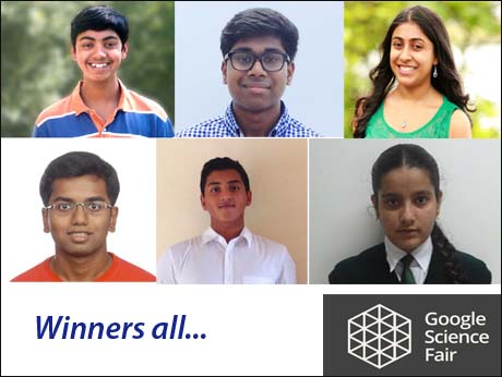 Indian kids take top honours at Google Science Fair