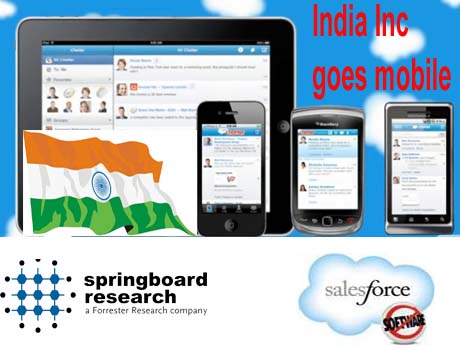 Indian workforce get smart with mobiles: Springboard-Salesforce study