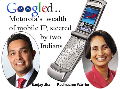 Icing on Google's Motorola cake,  is inspired by India-born leadership