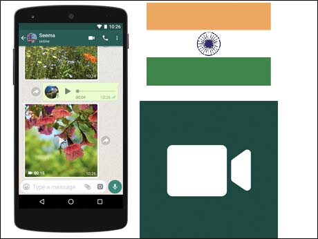 Indians love  WhatsApp Video calling and emerge global champs