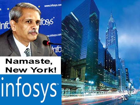 Infosys shifts annual analyst briefing to New York