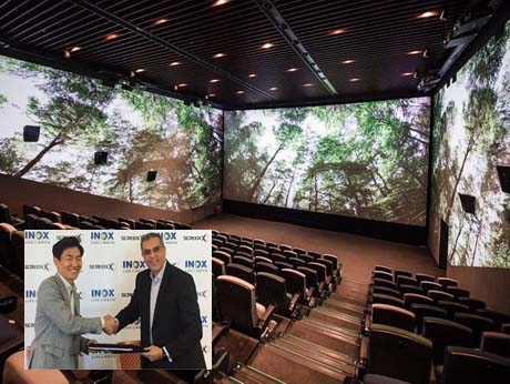 Inox to bring ScreenX  270 degree technology to Indian cinemas