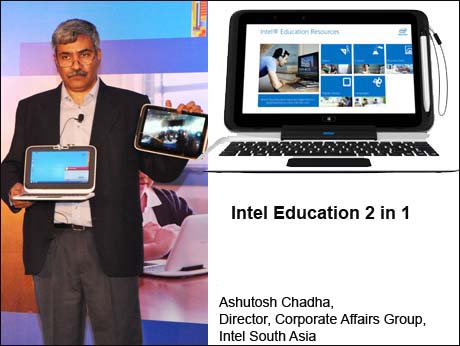Intel unveils reference design of a student-friendly 2-in-1 tablet