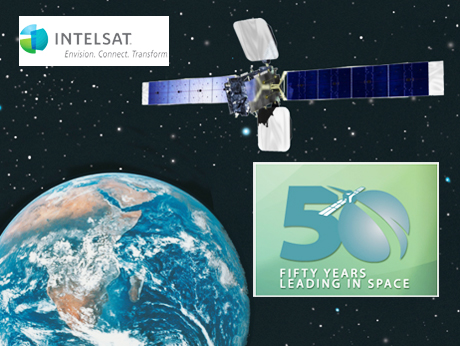 Intelsat celebrates 50 years, 50 satellites