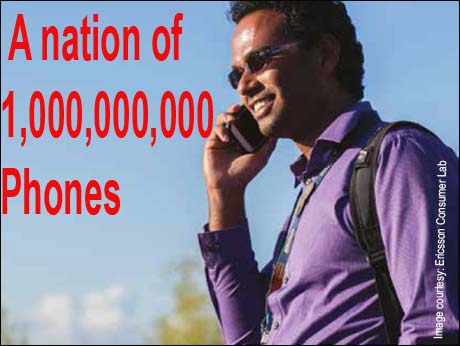 Jai Ho! India now a nation of a billion phones