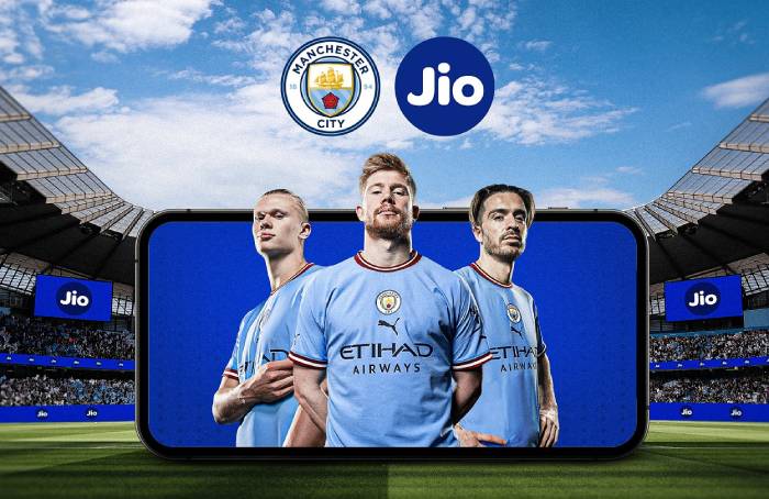 Jio partners with British football club Manchester City