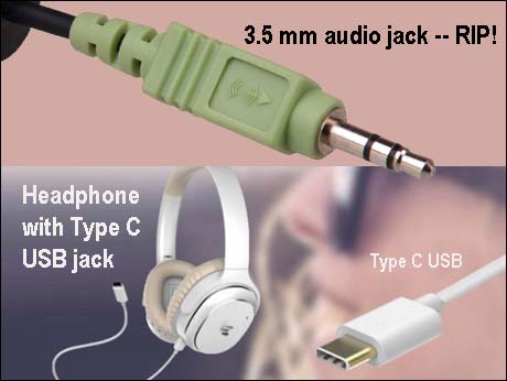 Junk that audio jack!