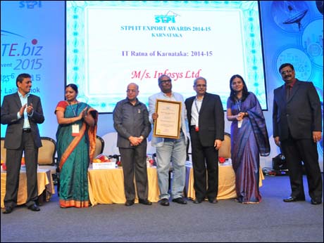 Karnataka  IT achievers  honored  at ITE.Biz show
