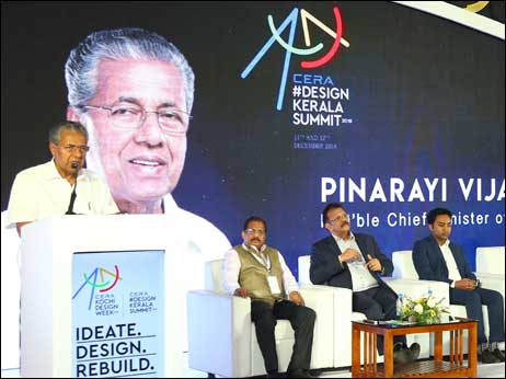 Kerala Chief Minister  calls for sustainable design ideas