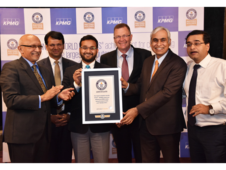 KPMG creates a Guinness World Record with  largest computer security lesson across India