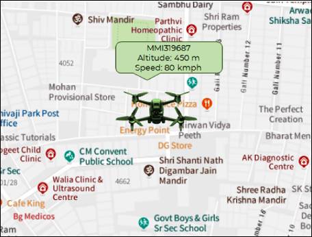 MapMyIndia  offers solutions for drones