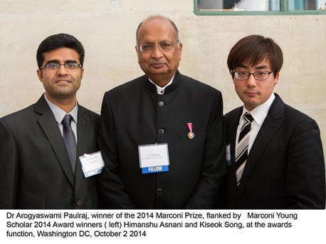 Marconi Society  honours  2  Indian achievers in IT 