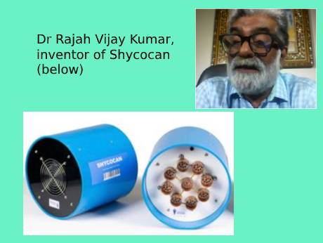 Medwin takes up manufacturer of Bangalore inventor Rajah Vijaykumar's  coronavirus containing  solution