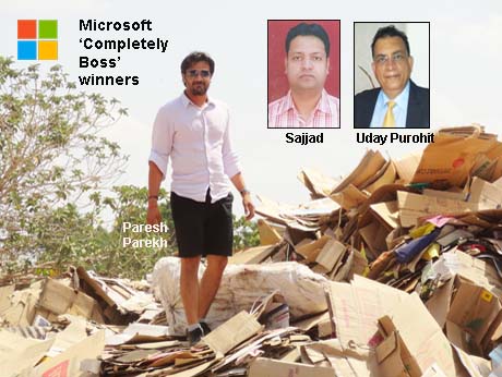 Microsoft  honours  India's SME 'bosses'
