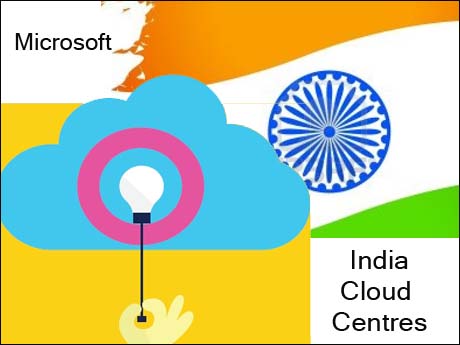 Microsoft is first to locate  public data centre cloud within India