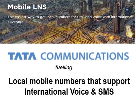 Tata Communications solution will help  Over-The-Top providers to offer  mobile local number services  to global customers 