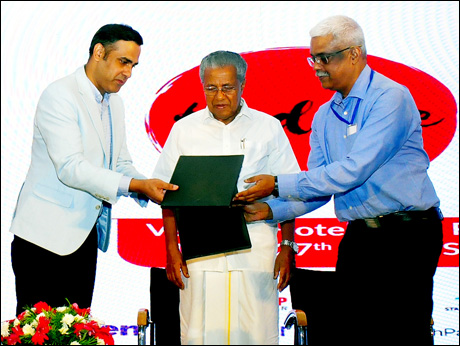 Multiple  MOUs signed at  Kerala's Huddle startup event