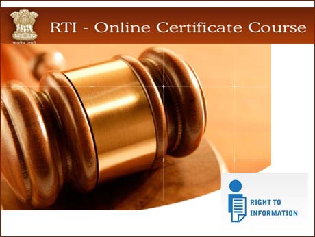 Now, take an online course on Right to Information