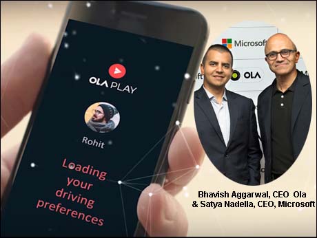 Ola creates world-first connected car platform with Microsoft