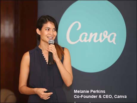 Online graphics platform, Canva,  sets up base in India