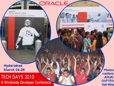 Oracle  gets media-shy, hosting its first (Sun) Tech Days in India
