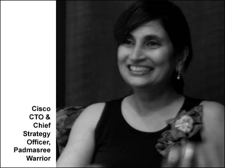 Cisco's CTO,  Padmasree Warrior assumes additional role in the company