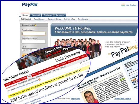 Paypal curbs in India hassle thousands of small users