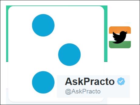 Practo enables health advice via a tweet request