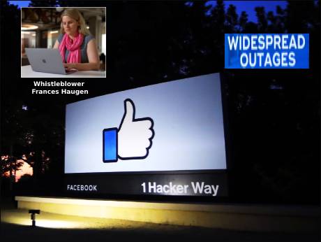 Problems for Facebook, from massive outage to whistleblower complaint
