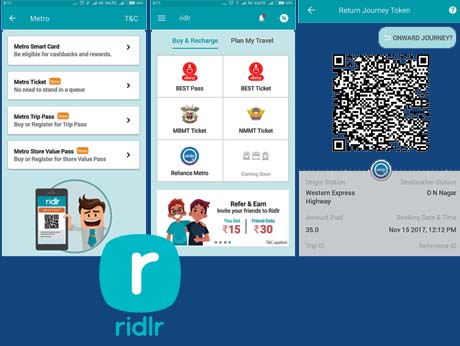 Ridlr makes buying metro train tickets hassle-free