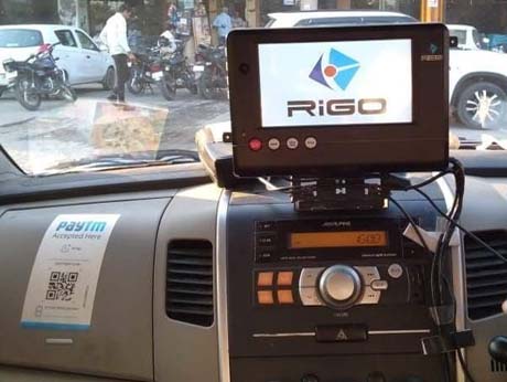 RiGO taxis combine  app based booking with  hailing option