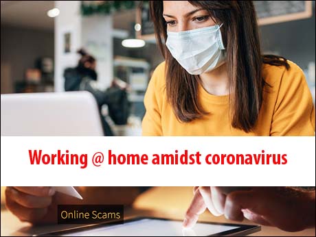 Safety tips for  working remote during coronavirus