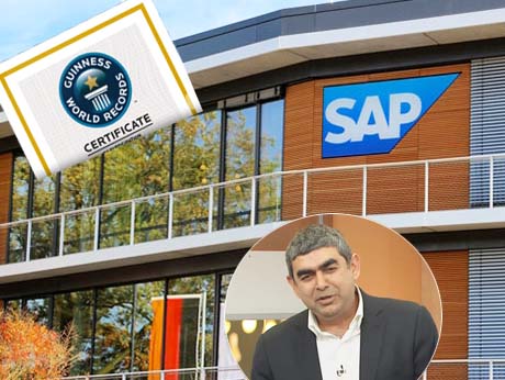 SAP creates Guiness Record with largest 12 petabyte  data warehouse 