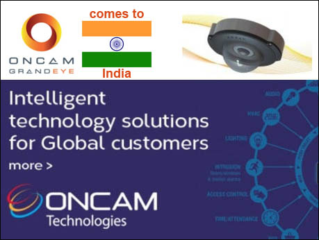 Security technology player,Oncam Grandeye sets up India operation