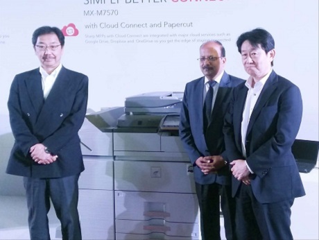 Sharp Business printers touch the Cloud 